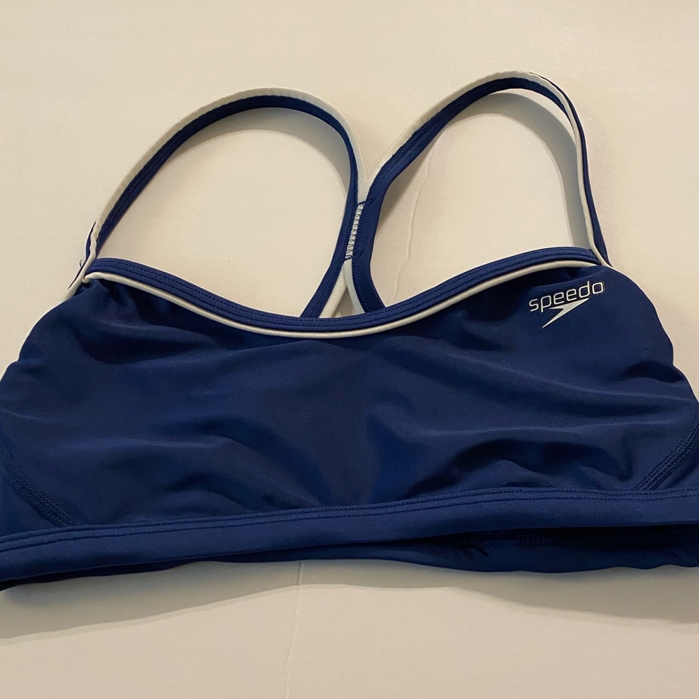Speedo sport bra great condition size S navy blue